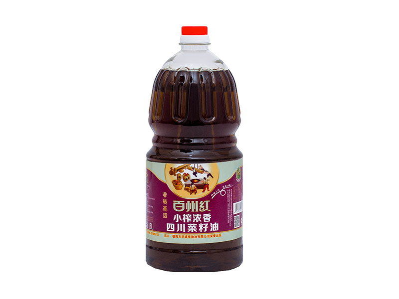 小榨濃香四川菜籽油1.8L